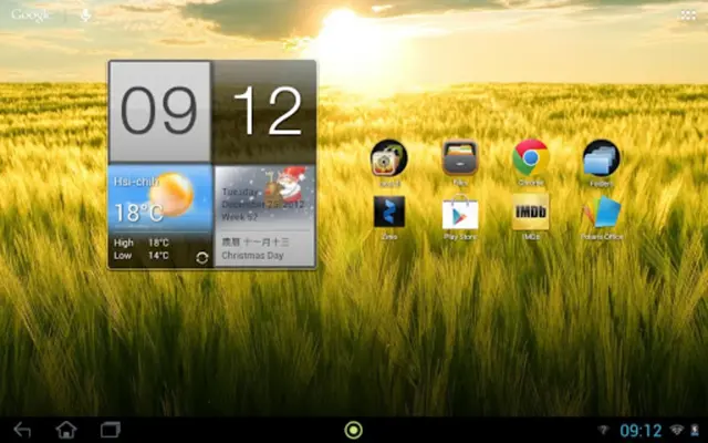 Digital Clock android App screenshot 1